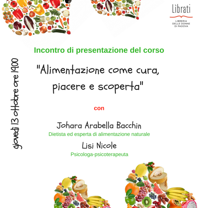 alimentazione e benessere
